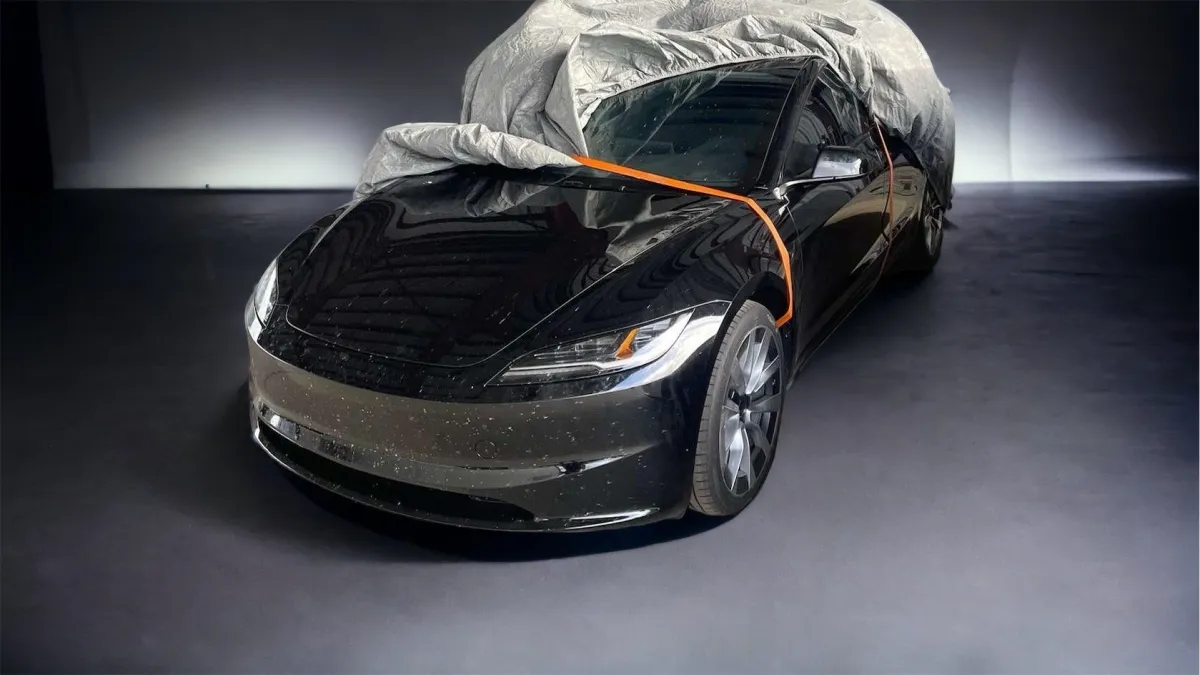 Purported photos of Tesla's Project Highland Model 3 leak hours before  expected unveiling [Update] - Drive Tesla