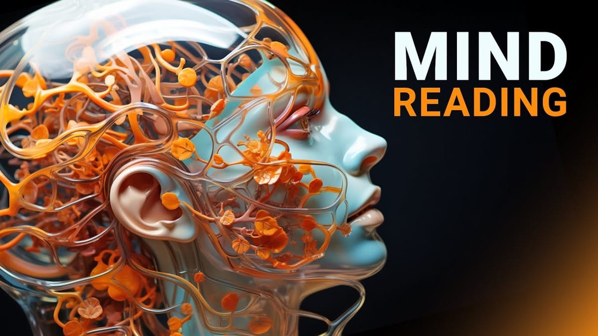 Mind Reading Technology, Using AI is Around the Corner?