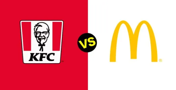 The Great Fast Food Face-Off: Comparing KFC and McDonald's